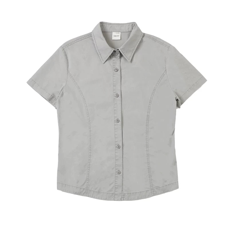 Washed Slim Shirt - Retro