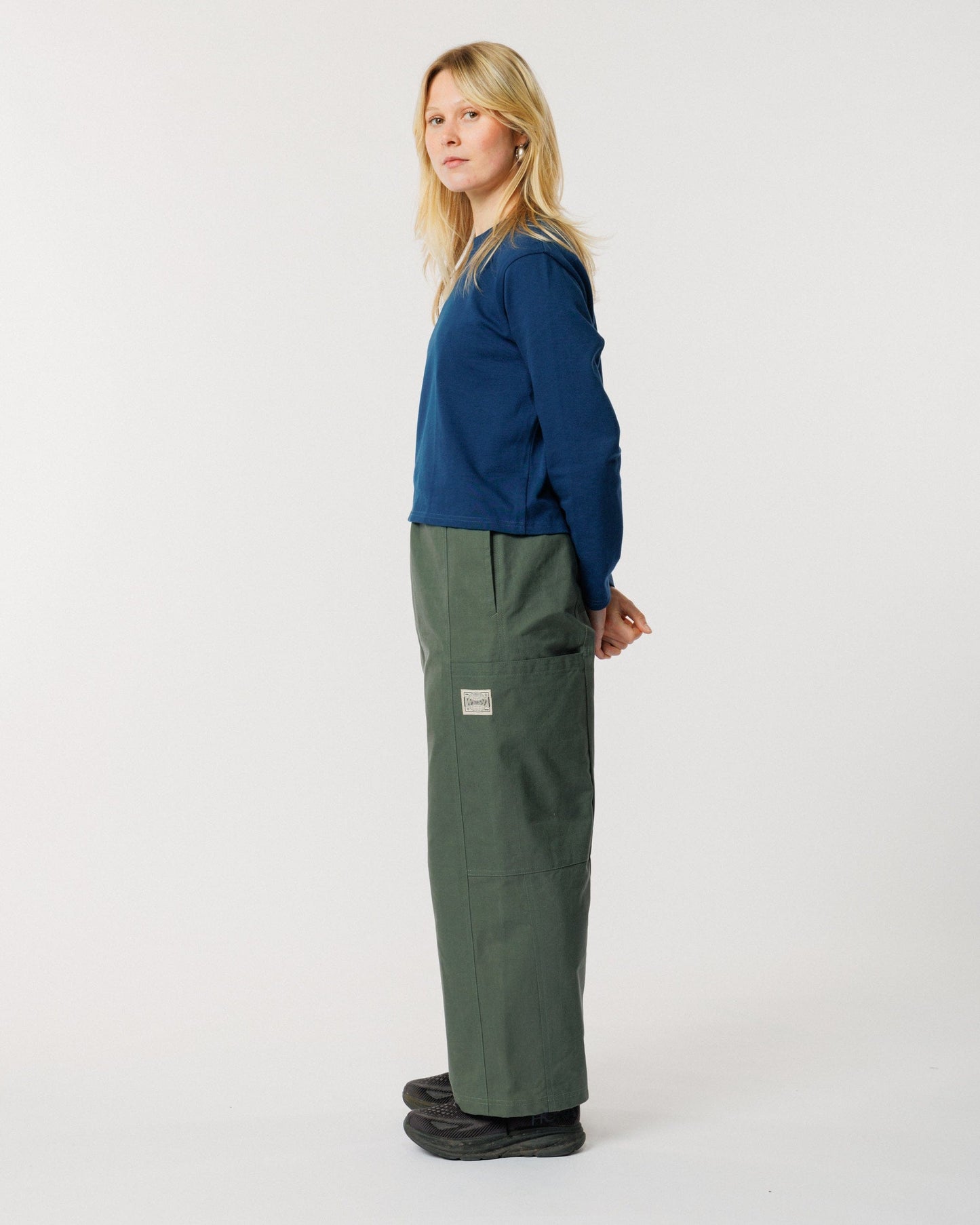 Dry Wax Studio Pant - Mineral Green