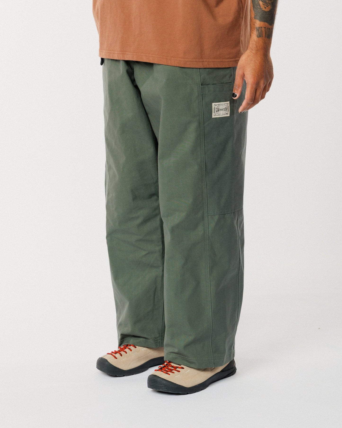 Dry Wax Studio Pant - Mineral Green