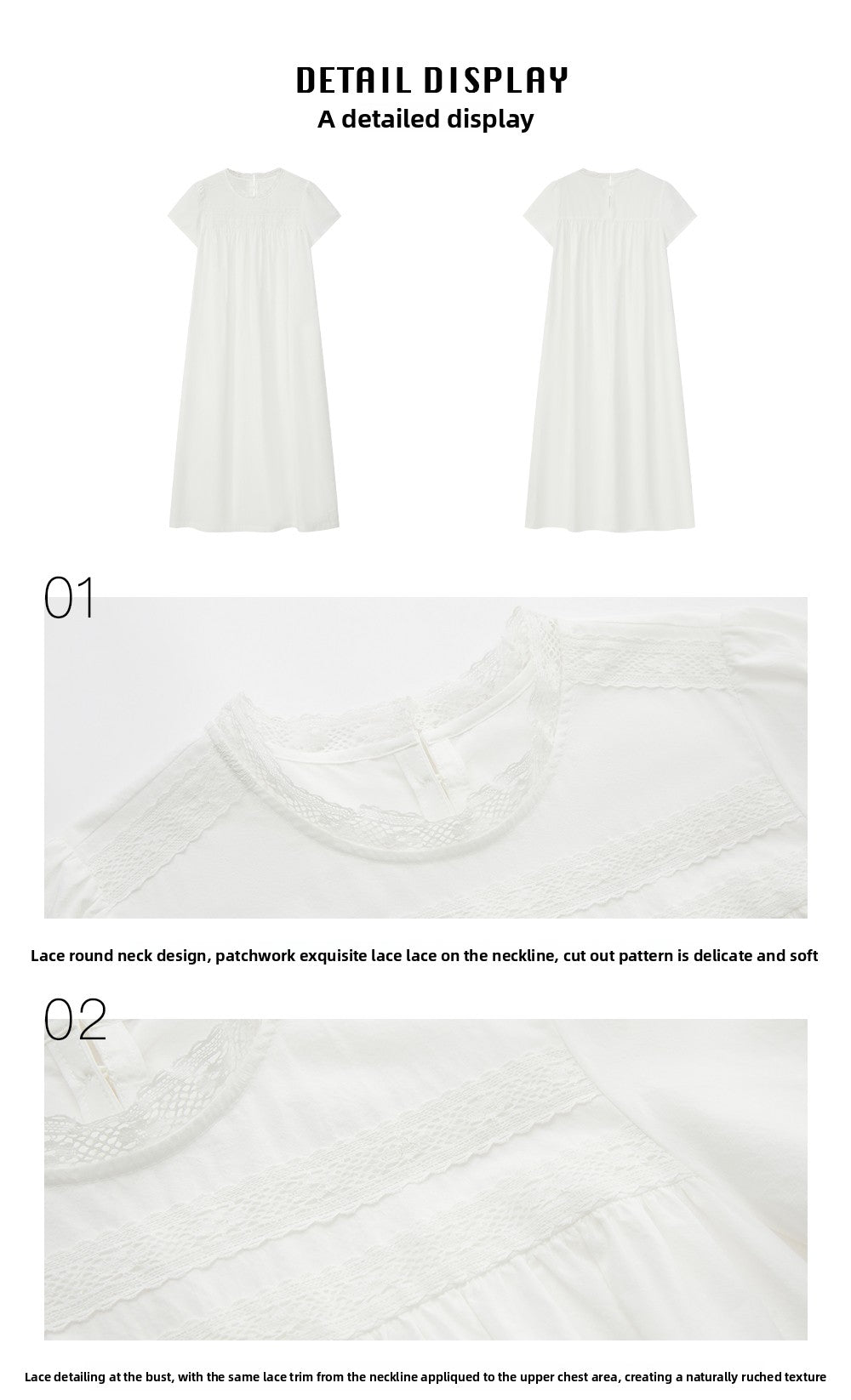 Lace Doll Dress - French