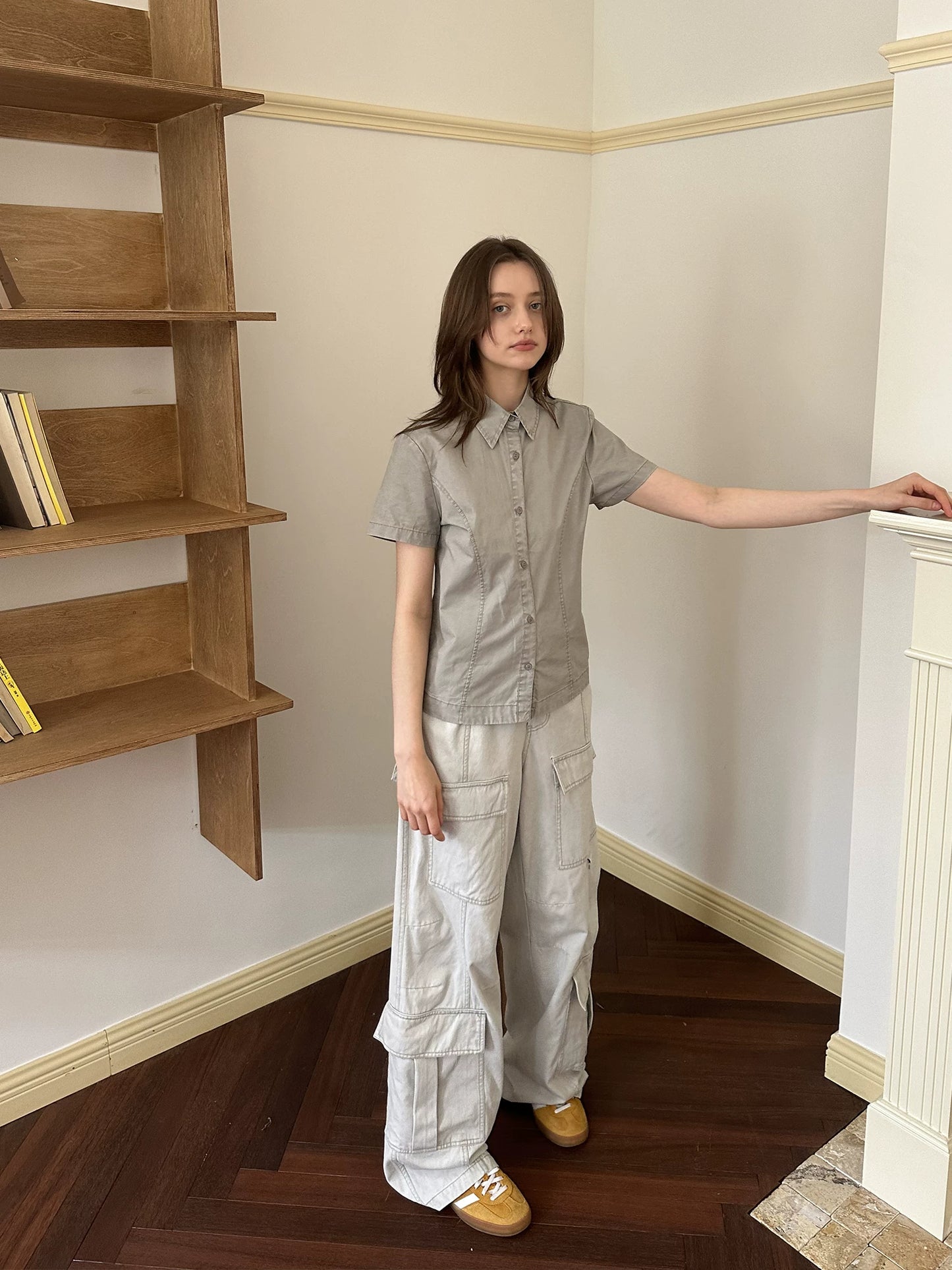 Washed Slim Shirt - Retro