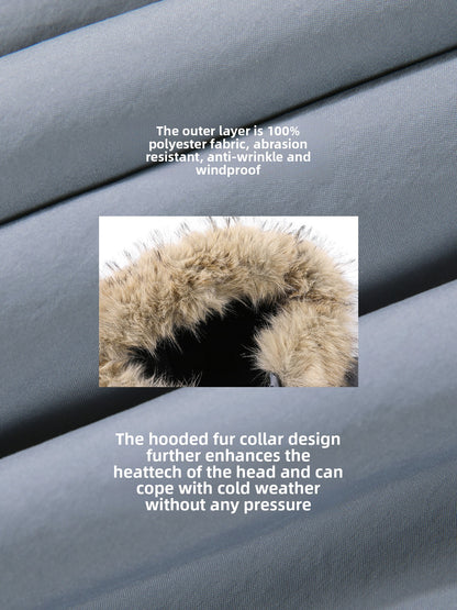 Fur-Collar Tooling Jacket - Retro