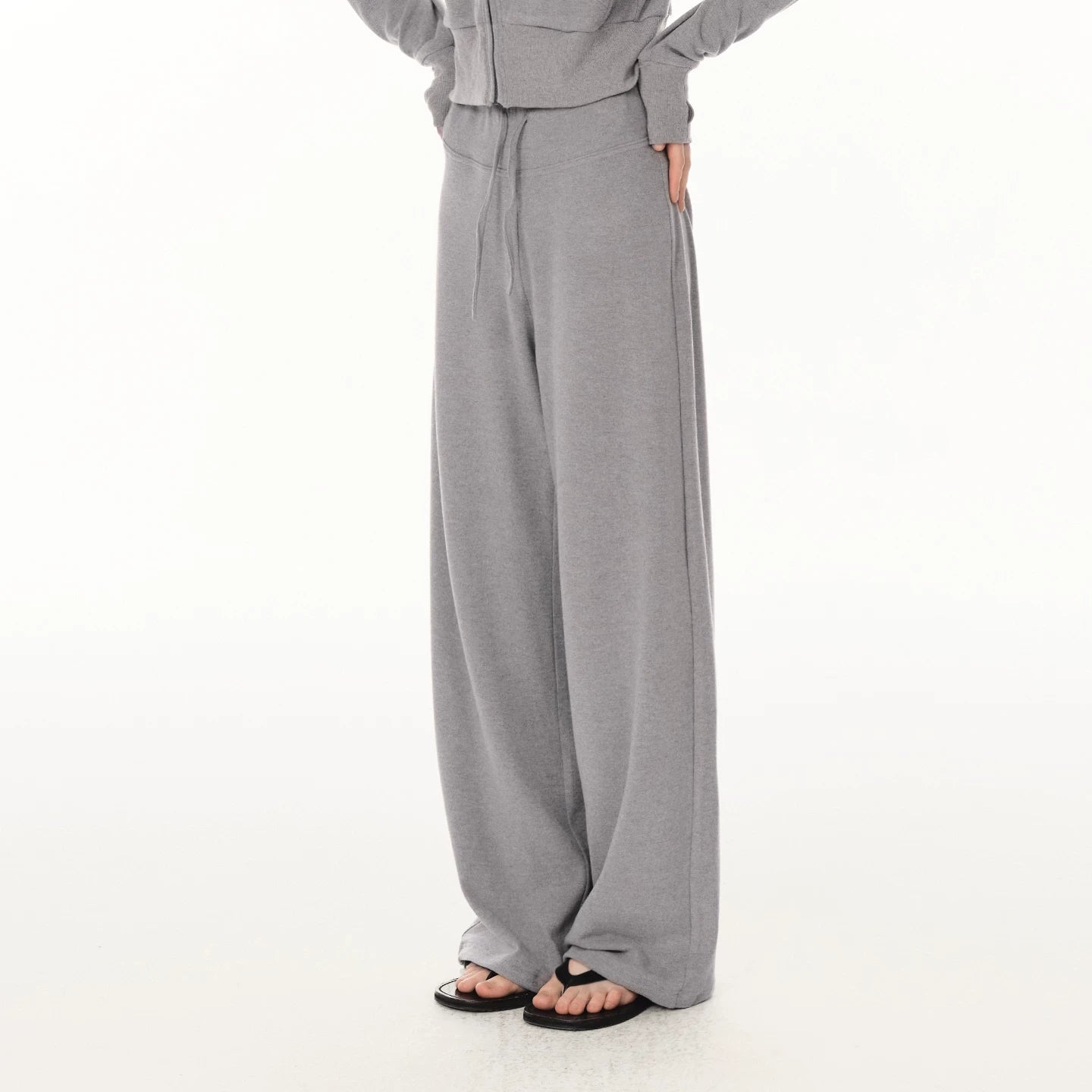 Zip Sweater & Pants Set - Green