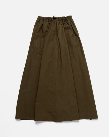Ayla Poplin Skirt - Khaki